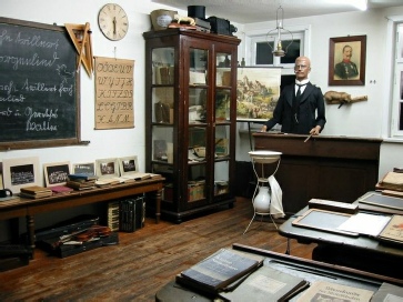 Das historische Klassenzimmer im Museum